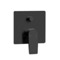 Matte Black Wall Mounted Diverter, Rough-In Valve Included